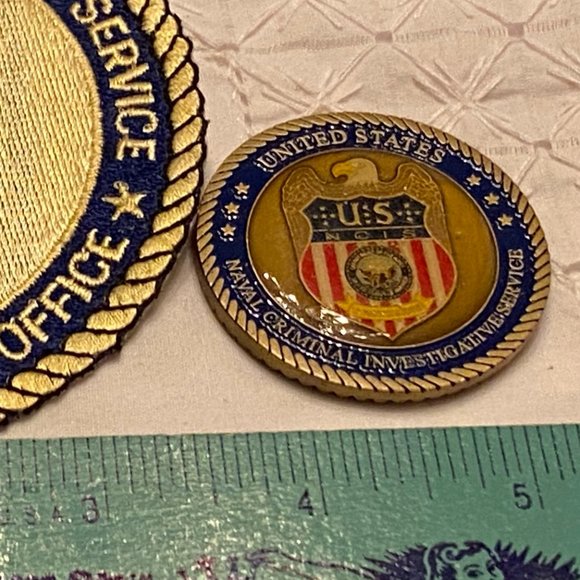 Bundle of Collectible & Official NCIS Patch & Coin - Picture 9 of 14